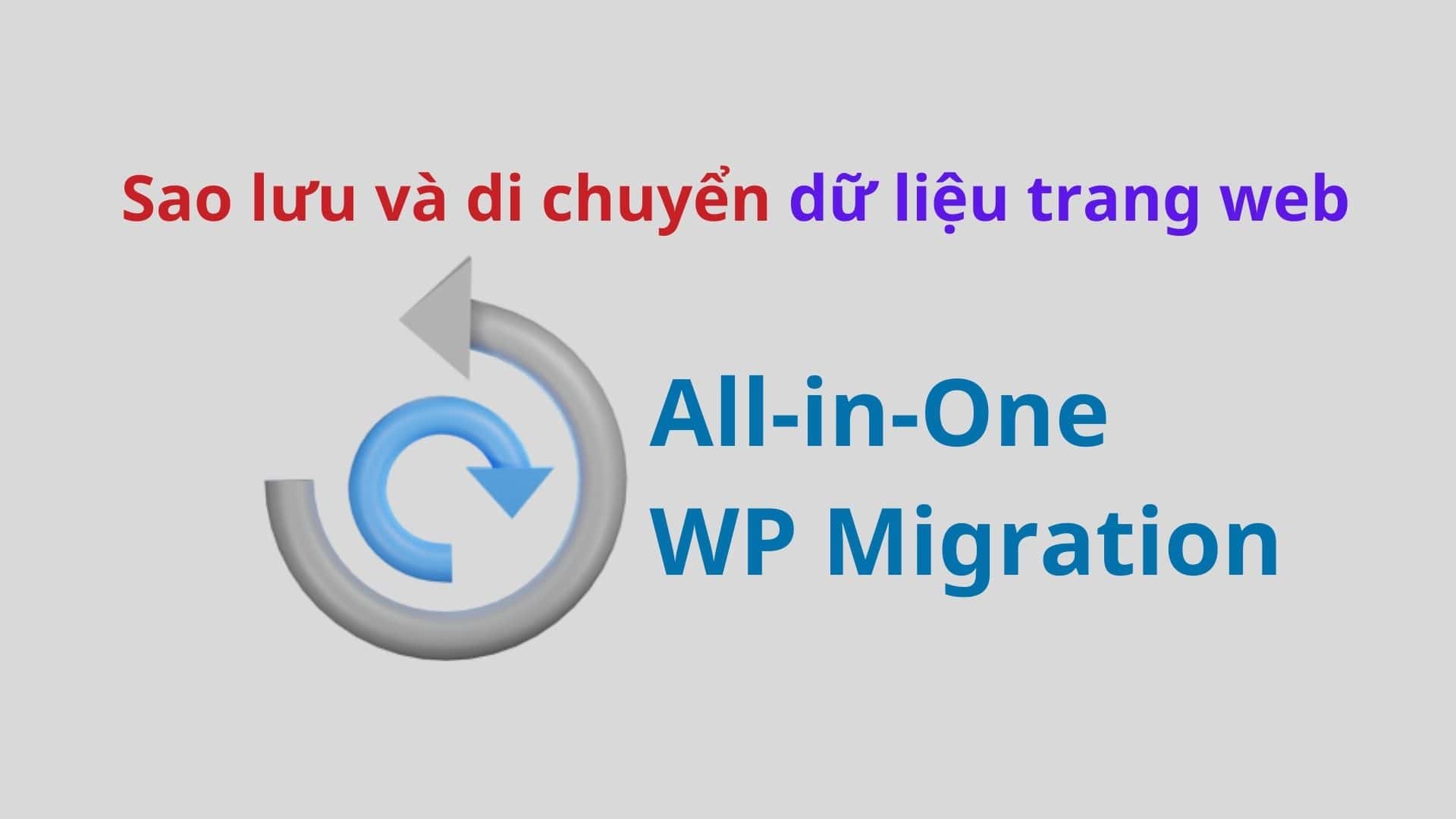 All-in-One WP Migration