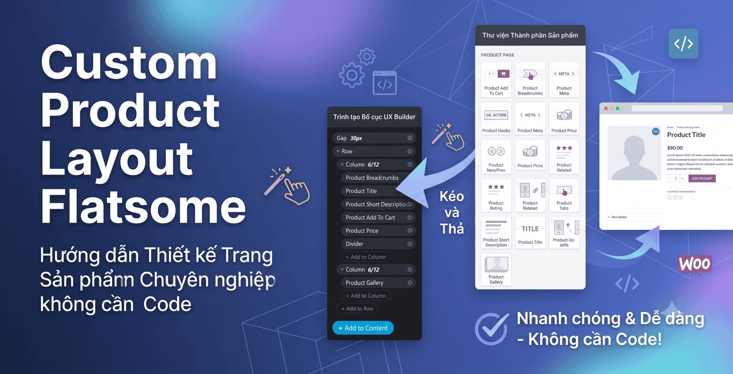 Custom Product Layout Flatsome