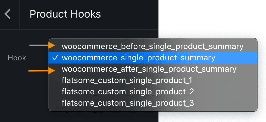 Product Hooks