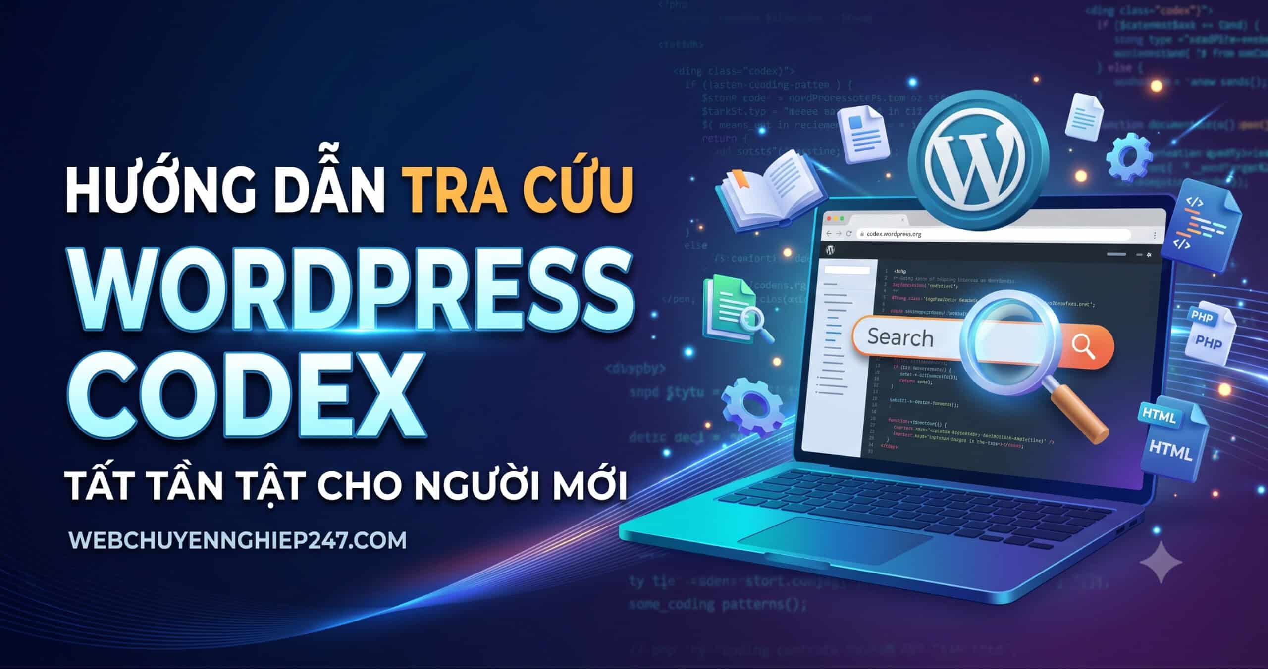 Hướng dẫn tra cứu Wordpress Codex toàn tập